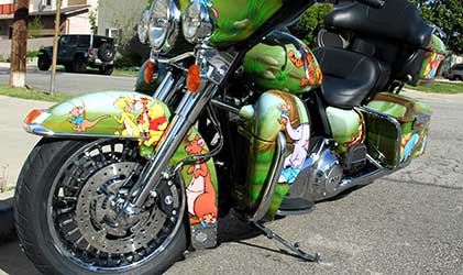 harley davidson custom paint