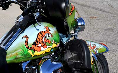 harley davidson tigger and rabbit