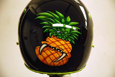 airbrush pineapple