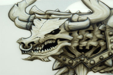 airbrush skeleflex bull