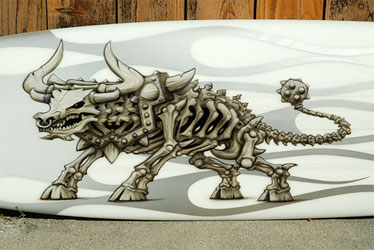 airbrush skeleflex bull