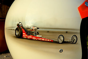 airbrush Curt Hooker dragster