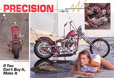 graphics made the centerspread of Easyriders magazine