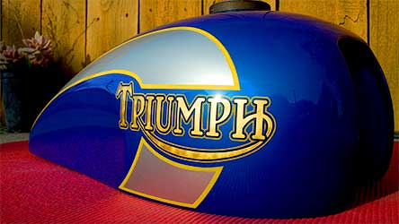 lettering gold leaf triumph ProArtPaint