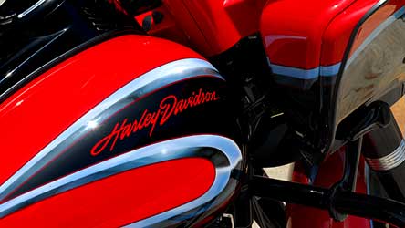 custom paint harley davidson