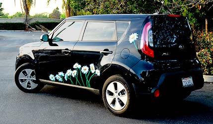 daisy brush work on suv ProArtPaint