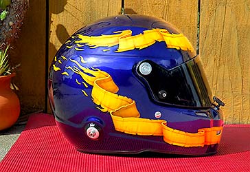 custom paint motorcycle race helmet ProArtPaint