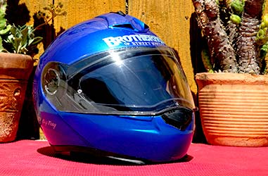 lettering motorcycle helmet by ProArtPaint