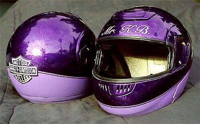 two-tone helmets